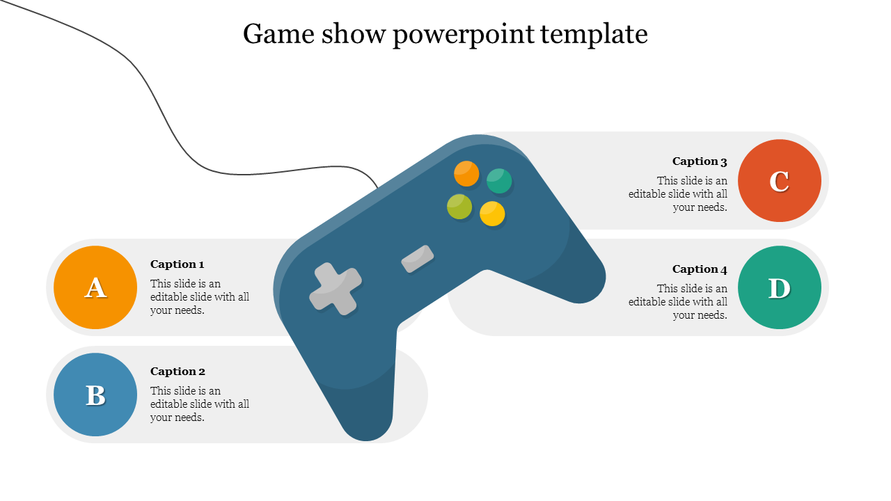 Game Show PowerPoint Template Presentation and Google Slides